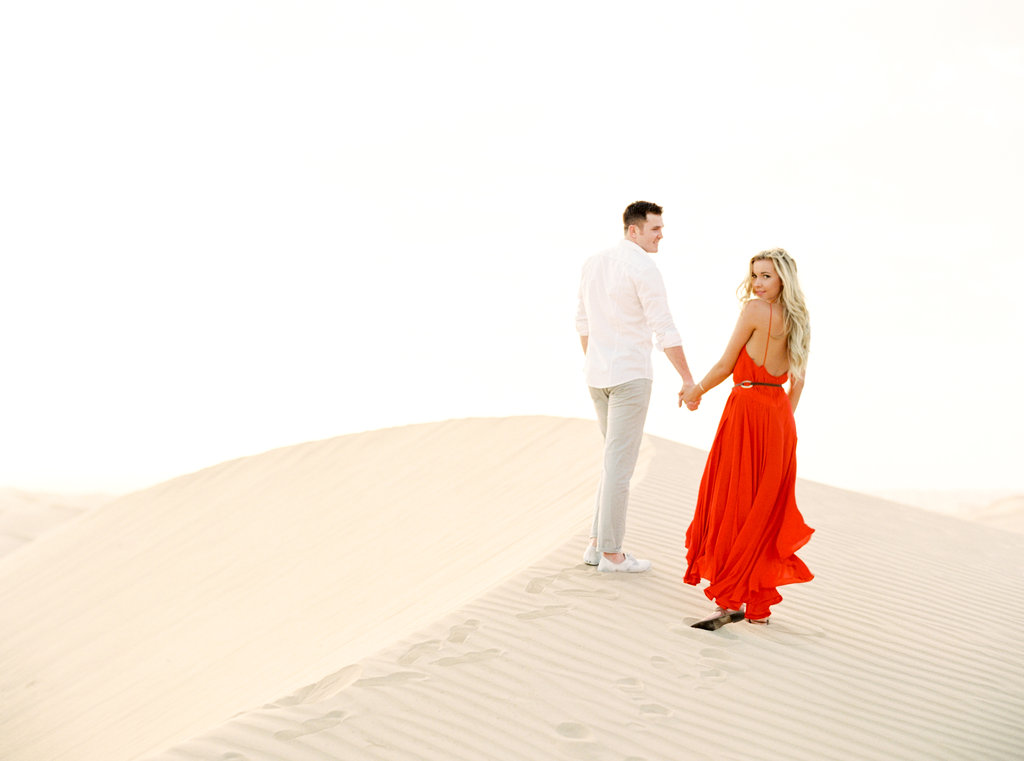 Sarah And Louie At Dunes, photographed by Brett Hickman